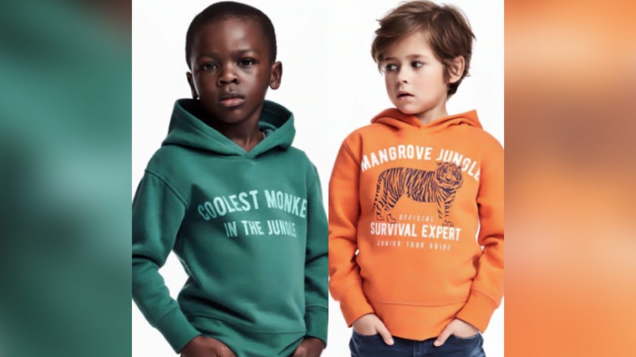 coolest monkey in the jungle hoodie h&m AD